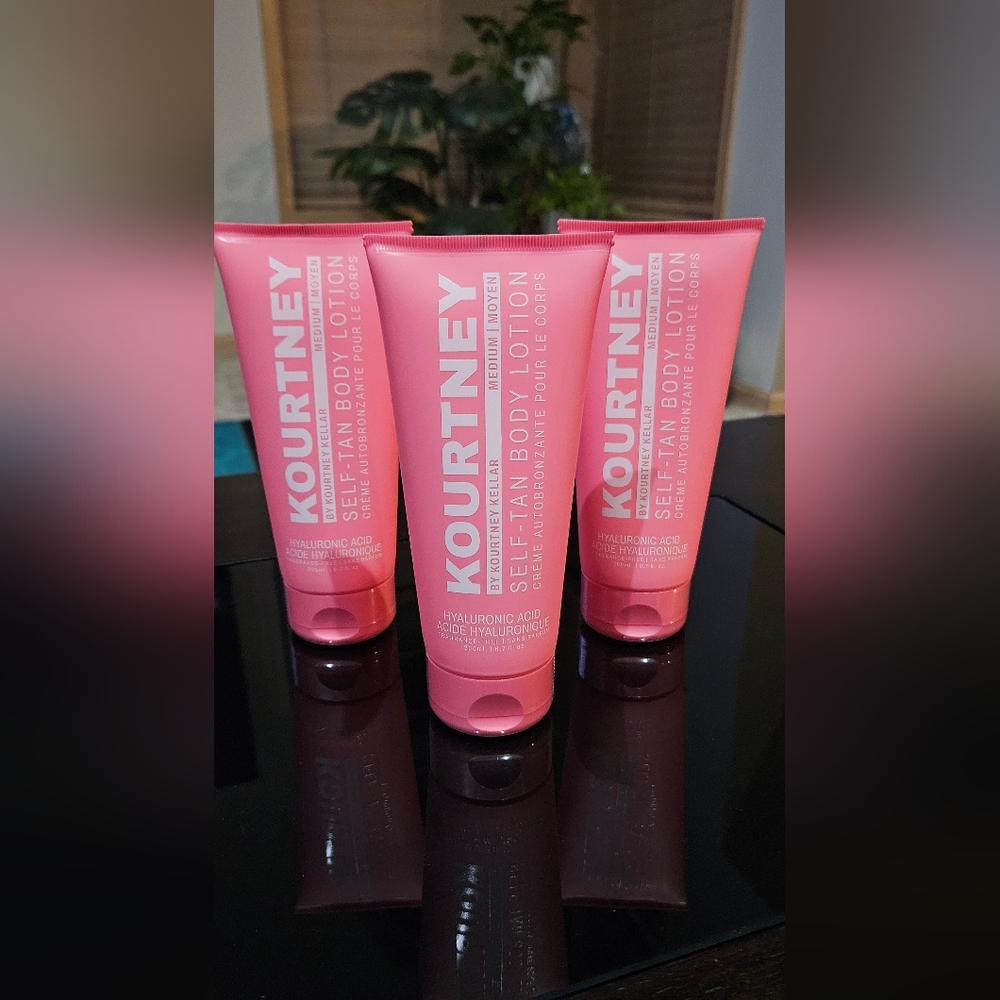 3 Pack- New- Kourtney Keller Self-Tan Body Lotion